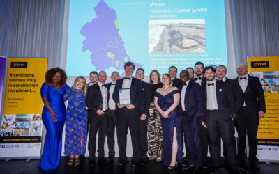 ICE Awards Thompsons of Prudhoe win for Lynemouth Coastal Landfill Remediation Project