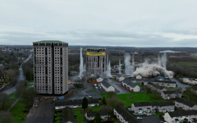 Motherwell demolition blowdown successfully completed